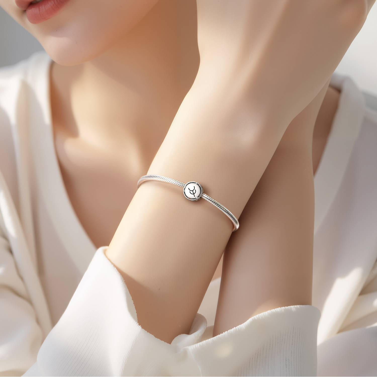 925 Sterling Silver Native Rock Art Charity Charms For Bracelets & Necklaces Pendants Beads Jewelry Fit Pan Bracelet Charm Ethnic Cultural Symbols Gifts For Women