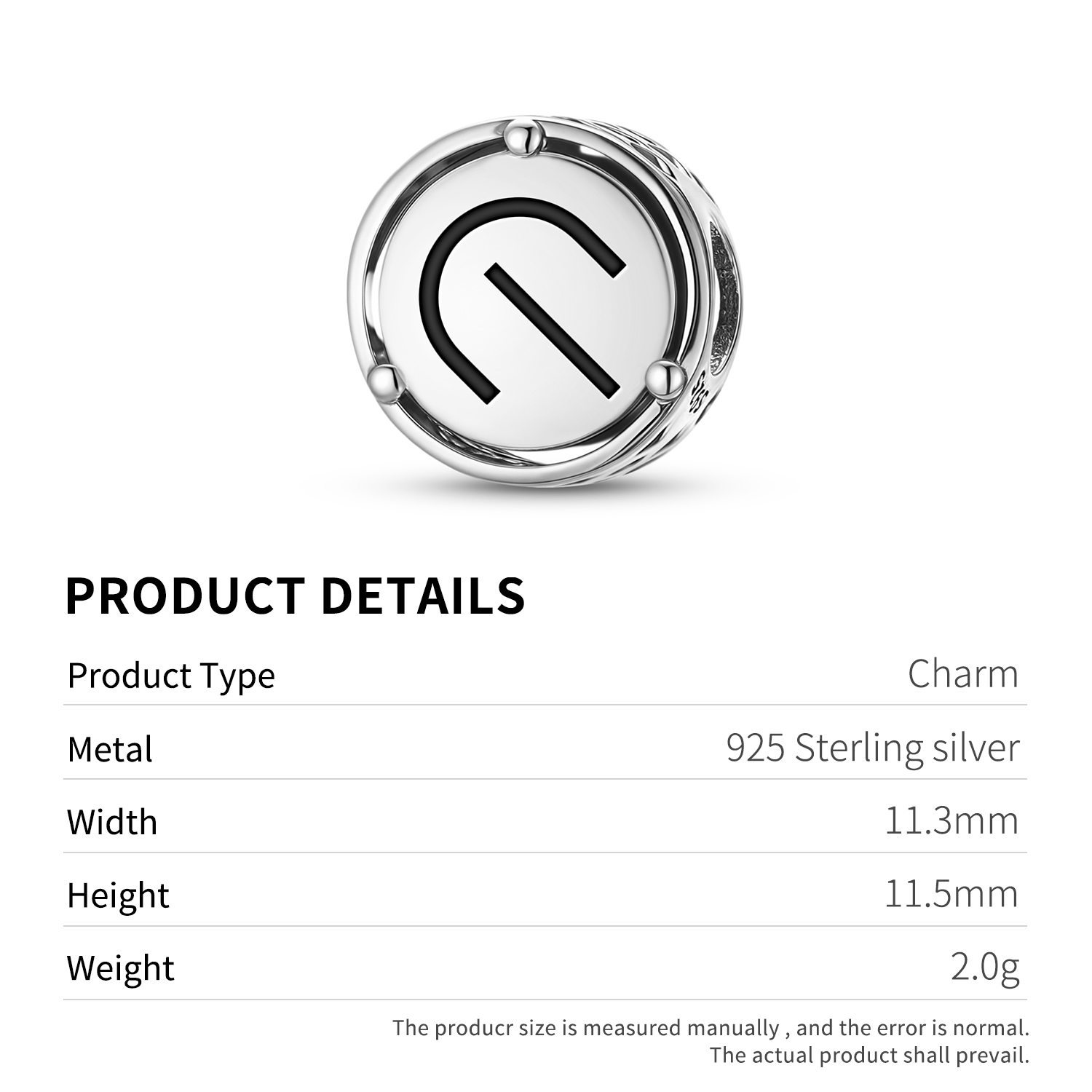 925 Sterling Silver Native Rock Art Compassion Charms For Bracelets & Necklaces Pendants Beads Jewelry Fit Pan Bracelet Charm Ethnic Cultural Symbols Gifts For Women