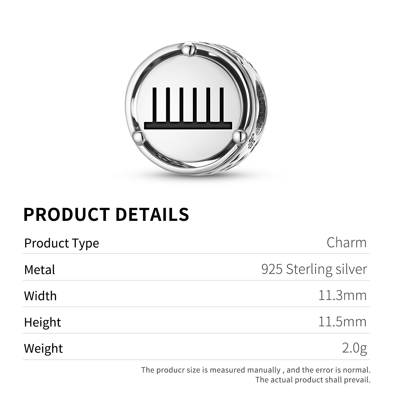 925 Sterling Silver Native Rock Art Vitality Charms For Bracelets & Necklaces Pendants Beads Jewelry Fit Pan Bracelet Charm Ethnic Cultural Symbols Gifts For Women